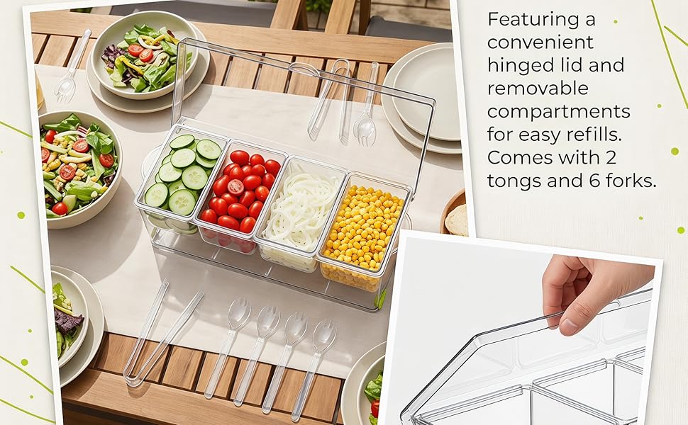 chilled condiment server