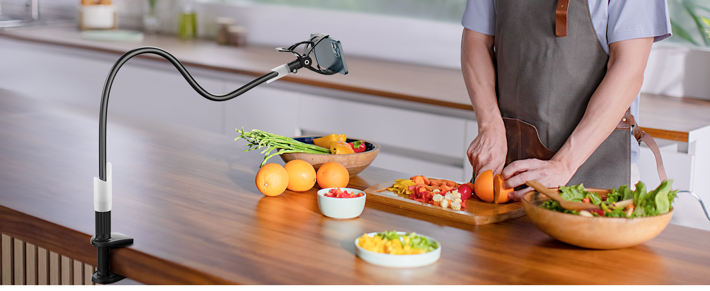 phone holder for bed Gooseneck phone holder iphone stand iphone holder iPhone 16 15 14 13 holder