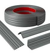 Elvone Wall Corner Protector & Edge Guard,Peel and Stick Wall Trim Moulding Inside & Outside Corn...