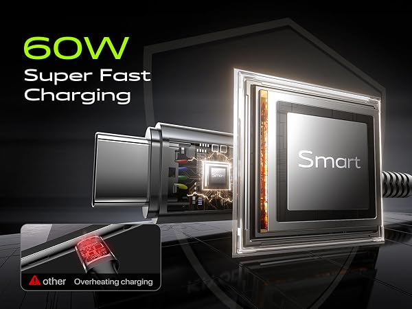 usb c fast charging cable c to c