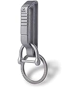 TISUR Belt Keychain Titanium Belt Loop Key Holder with Detachable Keyring for Men and Women (BK4+...
