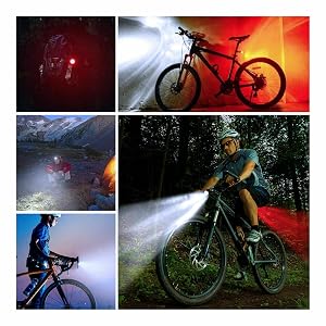USB Rechargeable LED Bicycle Lights, USB Rechargable Bike Headlights, LED Cycle Tail Lights