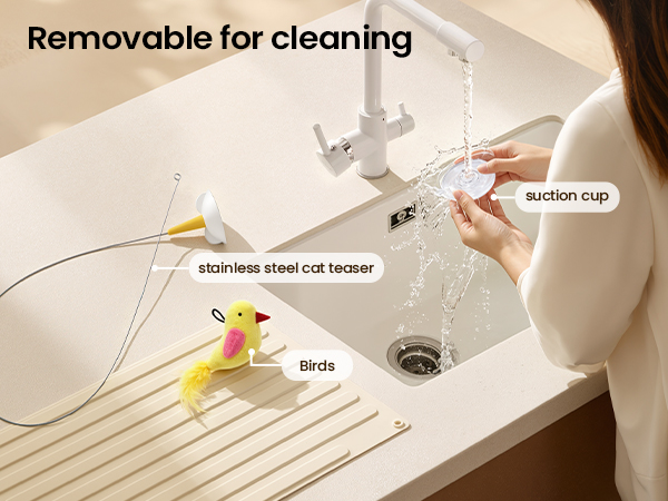 Removable to clean