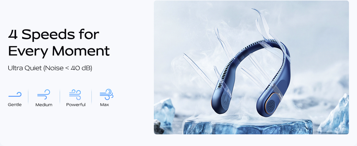 bladeless neck fan; neck fans for men; cooling; cooling neck fan; neck cooling fan;