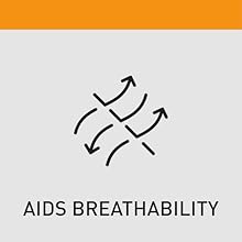breathability orange