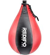 Redipo Boxing Speed Bag - PU Leather Speed Punching Ball for Boxing, MMA Training Speed Ball Refl...