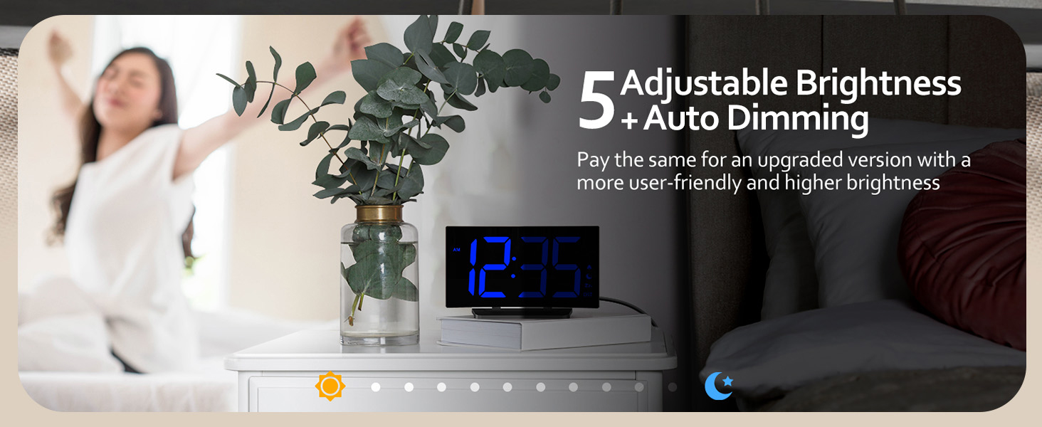 Alarm Clock for Bedrooms