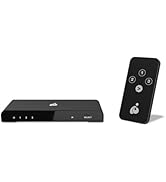 IOGEAR 3-Port True 4K UltraHD HDMI Switch, Connect and Switch Between 3 HDMI inputs to 1 HDMI Ena...