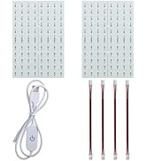 Imdinnogo 3D Printer Accessories Lithophane LED Backlight Board(4Pcs): PCB Light Replacement Kit ...