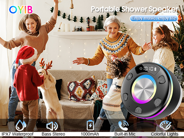 Bluetooth Shower Speaker