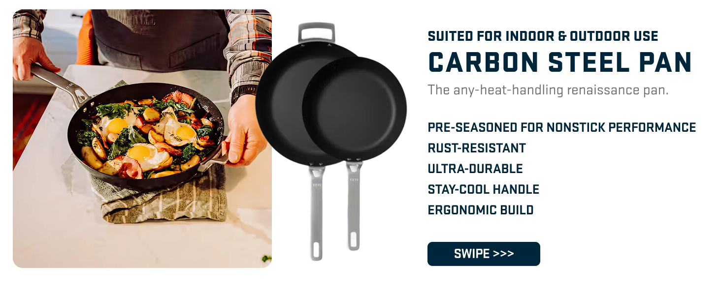 carbon steel pan indoor and outdoor pans