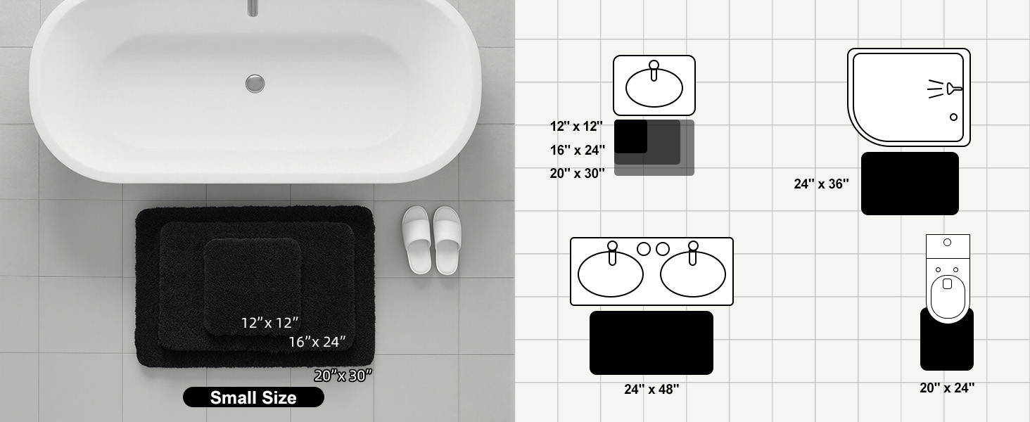small bath rug