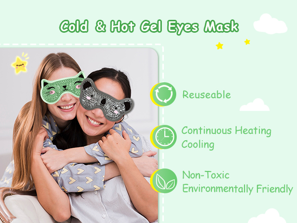 Cooling eye mask