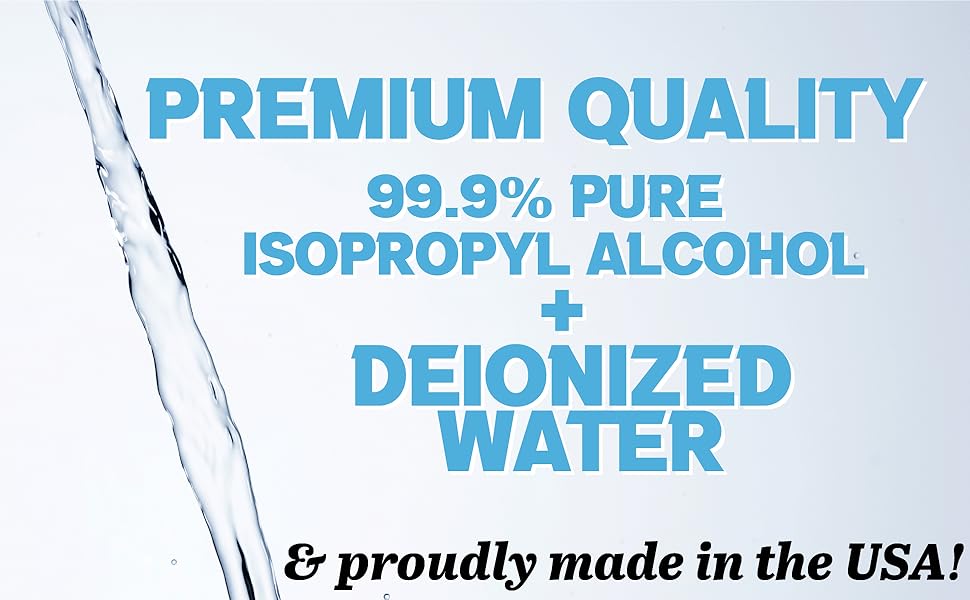 maxtite 70% isopropyl alcohol is made from simple, high-quality ingredients