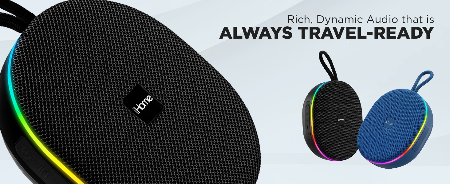 Rich, dynamic audio that is always travel-ready.