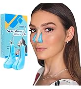 AMIJEAL Nose Shaper Clip Pain-Free Nose Bridge Straightener Corrector Soft Silicone Nose Slimmer ...