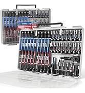 41-Piece Premium 1/4" Drive Magnetic Impact Nut Driver Set Metric & SAE Standard & Deep with Sock...