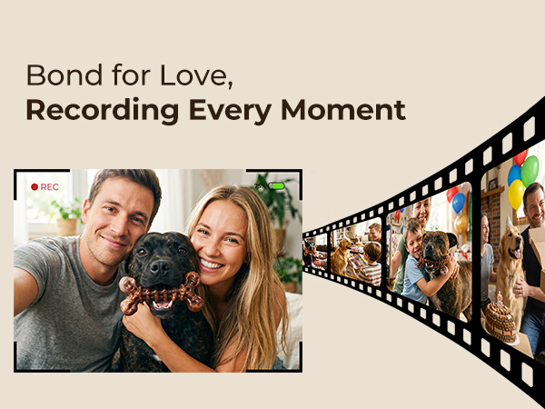 Accompany You & Your Dog Through Every Precious Moment