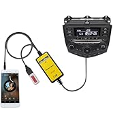 Yomikoo Factory Car Audio Upgrad CD to AUX &USB Input Adapter | Plug & Play | Compatible for Hond...