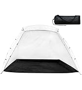 PLANTIONAL Portable Paint Tent for Spray Painting: 8.4x6x5.5ft Large Spray Shelter Paint Booth fo...