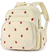 mibasies Toddler Backpacks for Girls 2-4: Quilted Backpack for Preschool Prek Daycare - Cute 12 I...