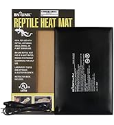 BN-LINK Reptile Heating Pad Electric Indoor Under Tank Terrarium Heating Mat Waterproof for Turtl...