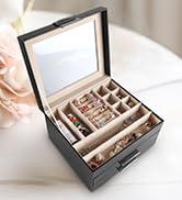 PU Leather Jewelry Storage Case