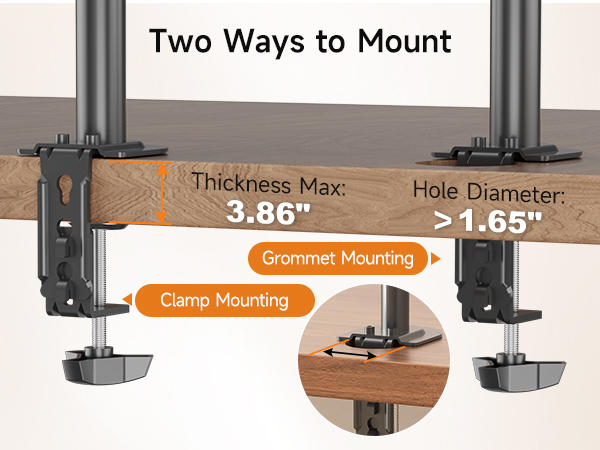 Two installation methods: