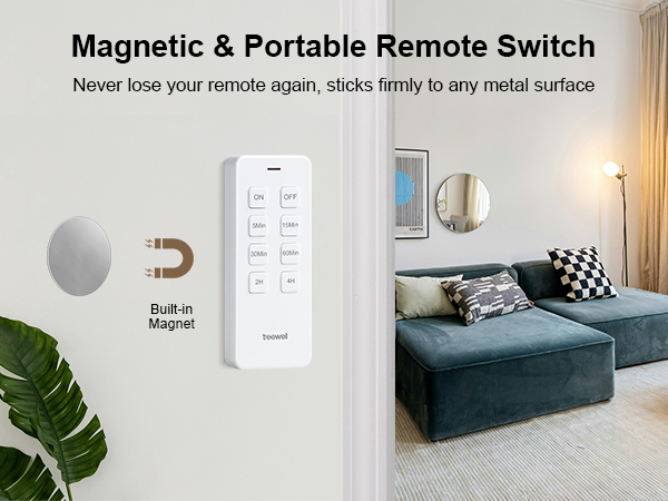 remote control light switch