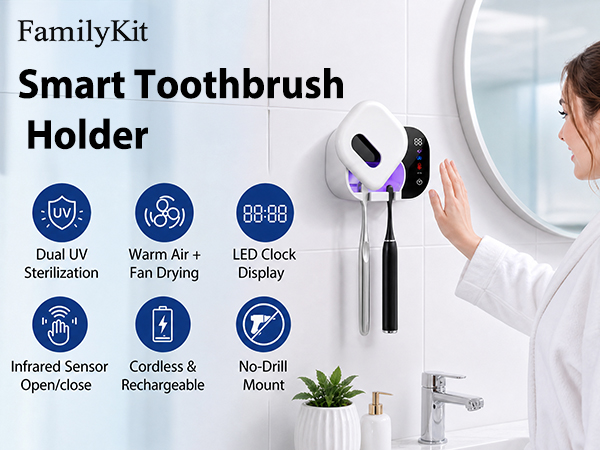 toothbrush holders for bathrooms