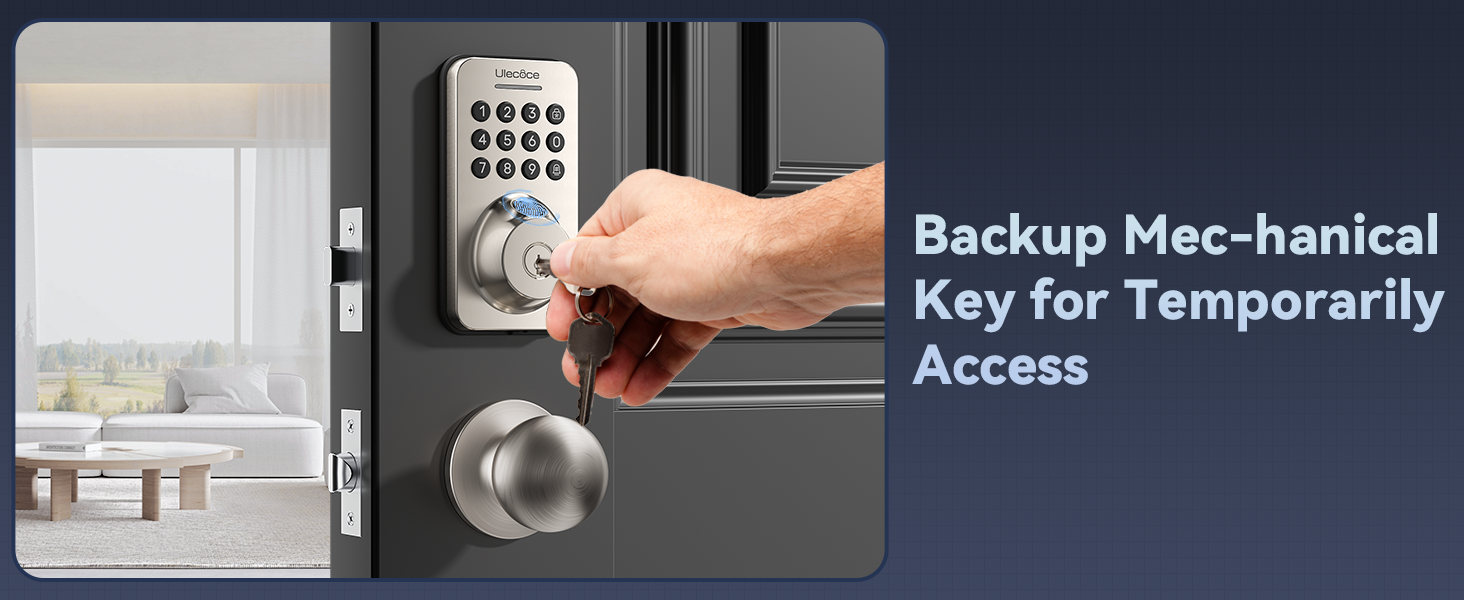 keyless entry door lock