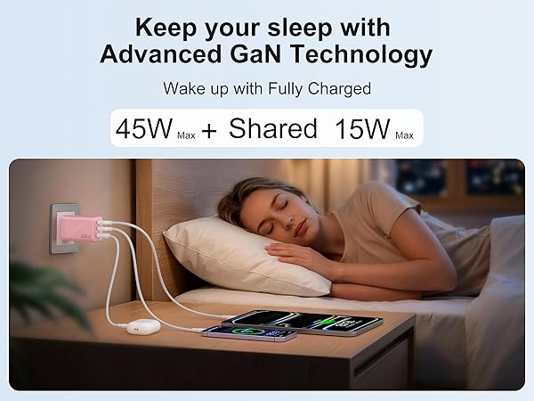 Three port charging