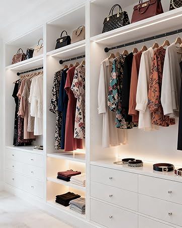 closet rods for hanging clothes