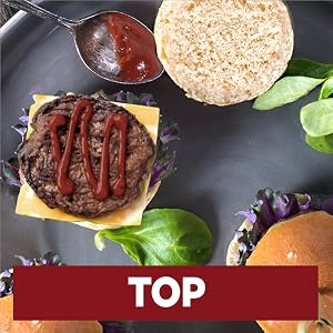 Top burgers and hot dogs in real Hunt’s tomato ketchup