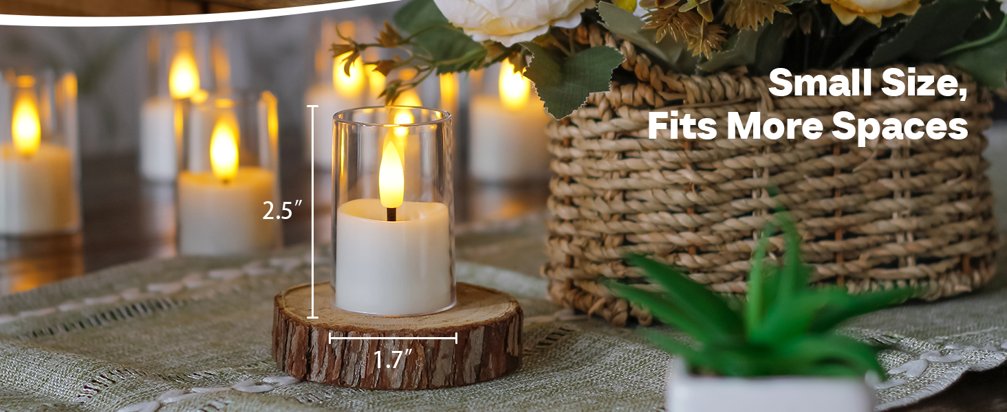 flameless tea light candles