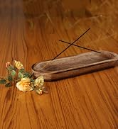 wooden incense holder