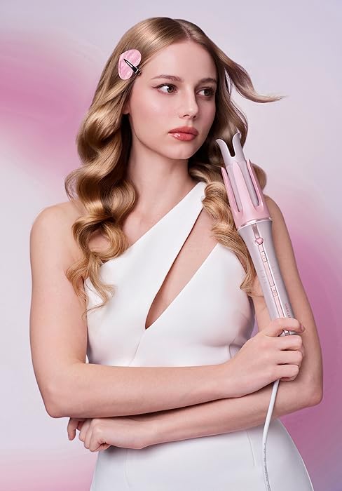 pink auto curler