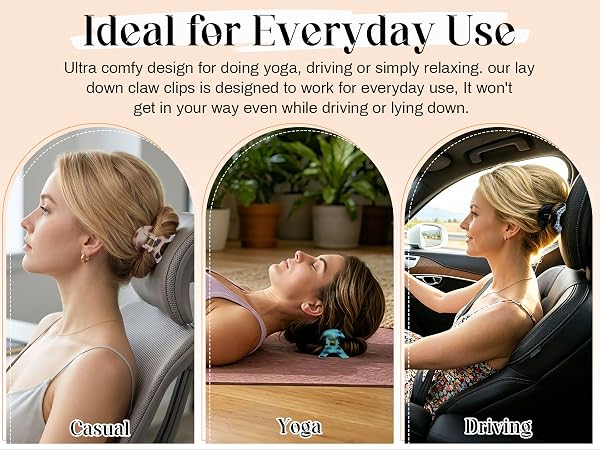 Perfect for daily wear: stay ultra-comfortable while driving, doing yoga, or simply relaxing.