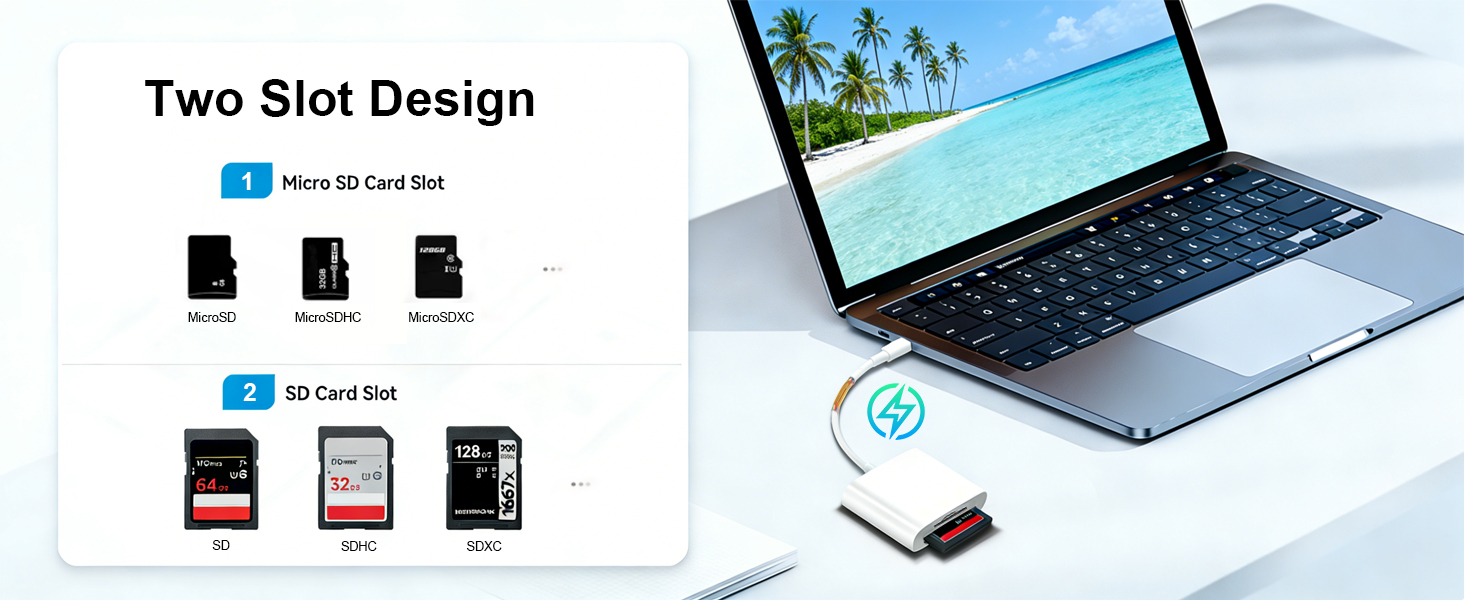 USB C SD Card Reader