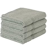 Mother-Earth 4 Pcs Modal Cotton Fingertip Towels - Extra Absorbent and Soft Terry Bathroom Towels...