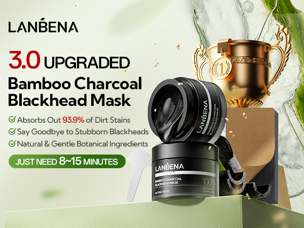 3.0 bamboo charcoal blackhead mask