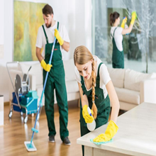 cleaning gloves