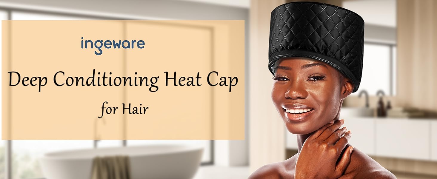 Ingeware heated cap for deep conditioning
