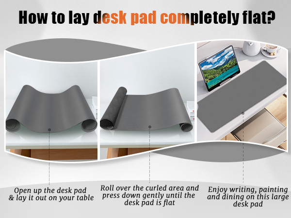 Seal Brown desk mat