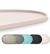 Conlun Dog Food Mat,1/2 Inch Raised Edges Cat Feeding Mat,BPA-Free Silicone Pet Mats for Floor Wa...