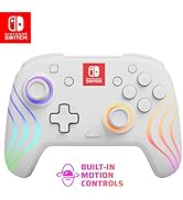 PDP Afterglow Wave Wireless Nintendo Switch Pro Controller with Motion Controls, Fully Licensed f...
