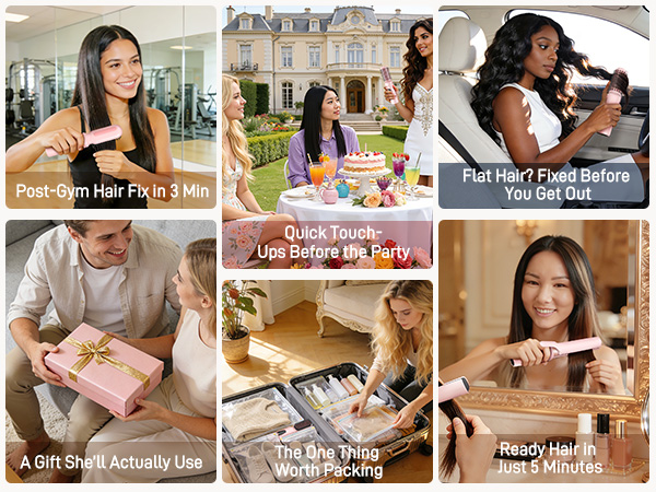 cordless hair straightener
