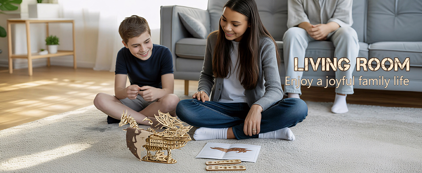 3D WOODEN PUZZLES