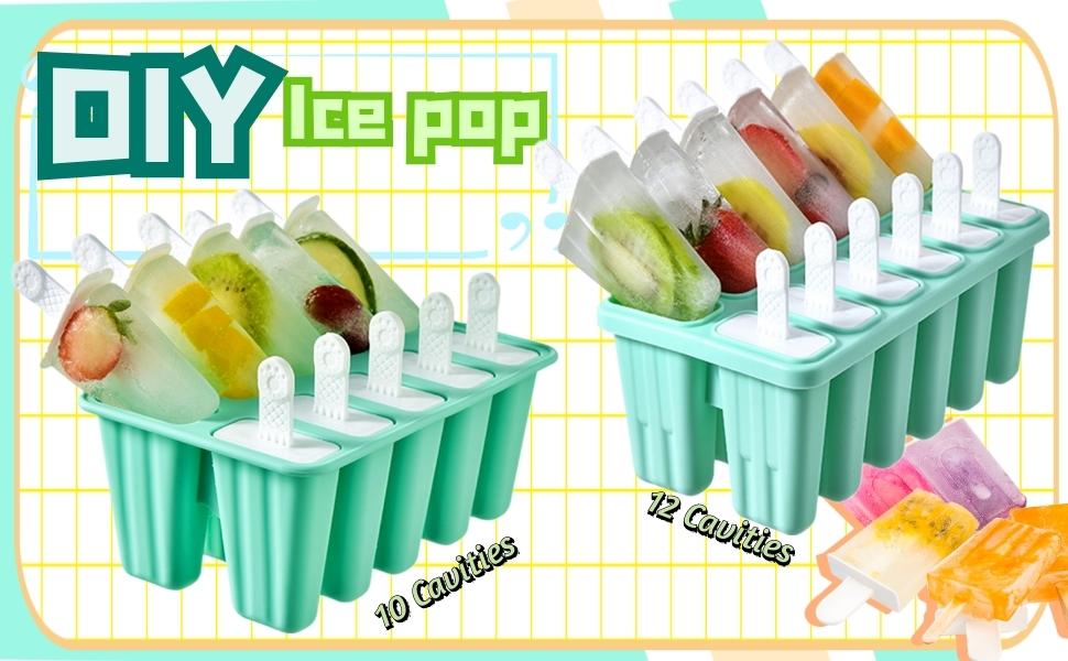 Ice pop molds