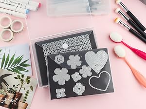 Clear Stamp and Die Storage Pockets, Stamp Storage Bags